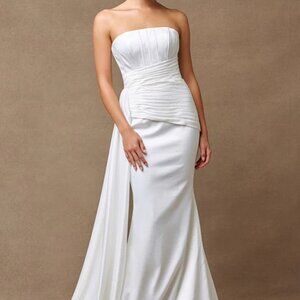 Wedding dress,off white bridal gown